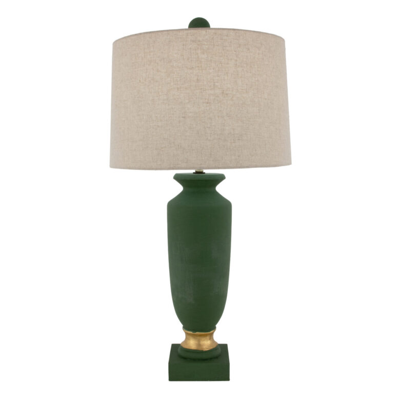 Emmylou Emerald Green Table Lamp