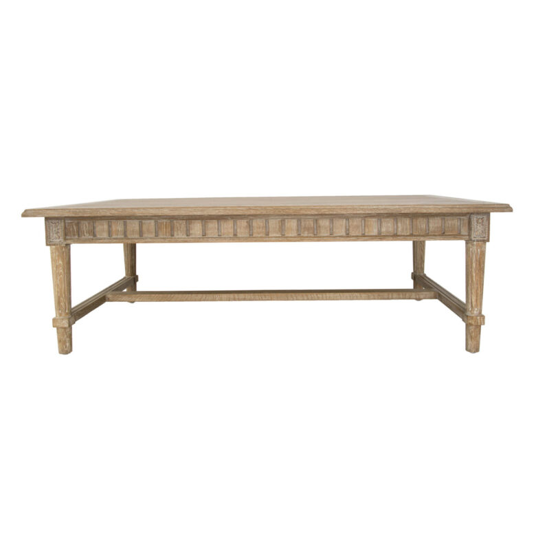 Fleur Natural Oak Coffee Table- Lillian Home