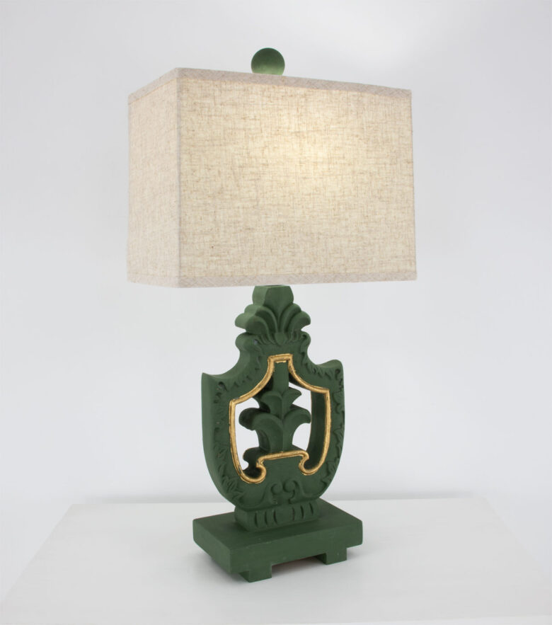 Hugo Emerald Green Table Lamp - Image 3