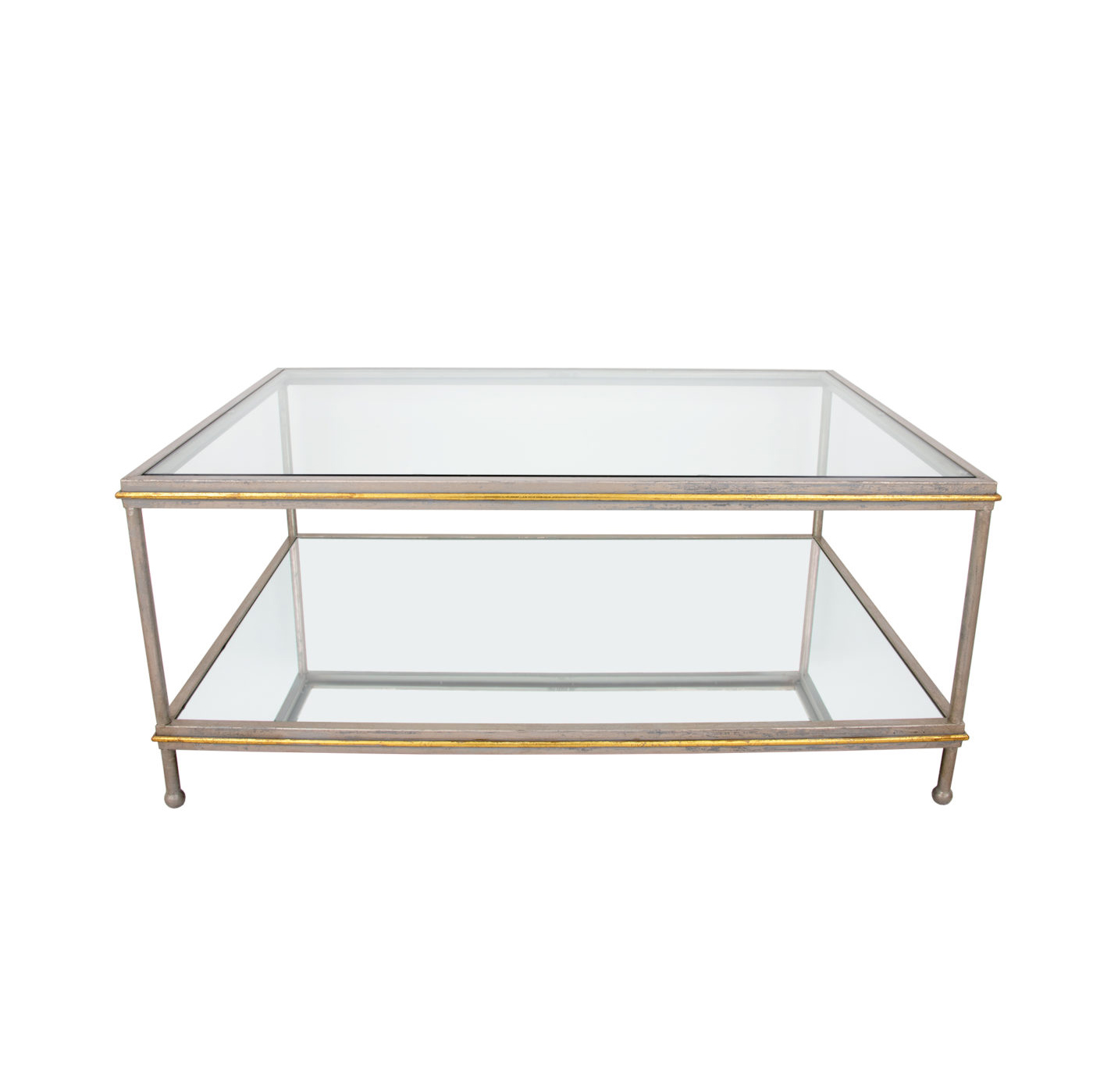 Lauren Champagne & Gold Coffee Table- Lillian Home