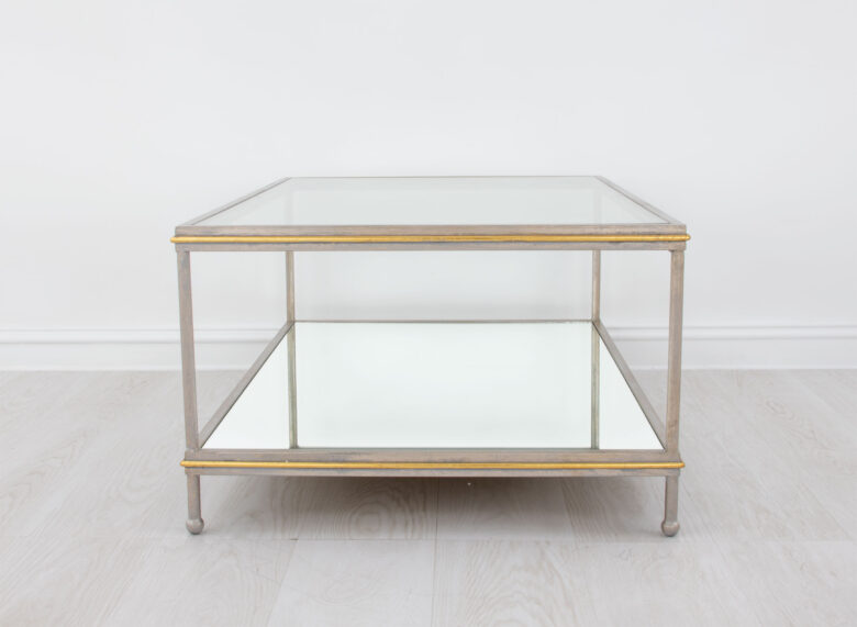 Lauren Champagne & Gold Coffee Table - Image 4