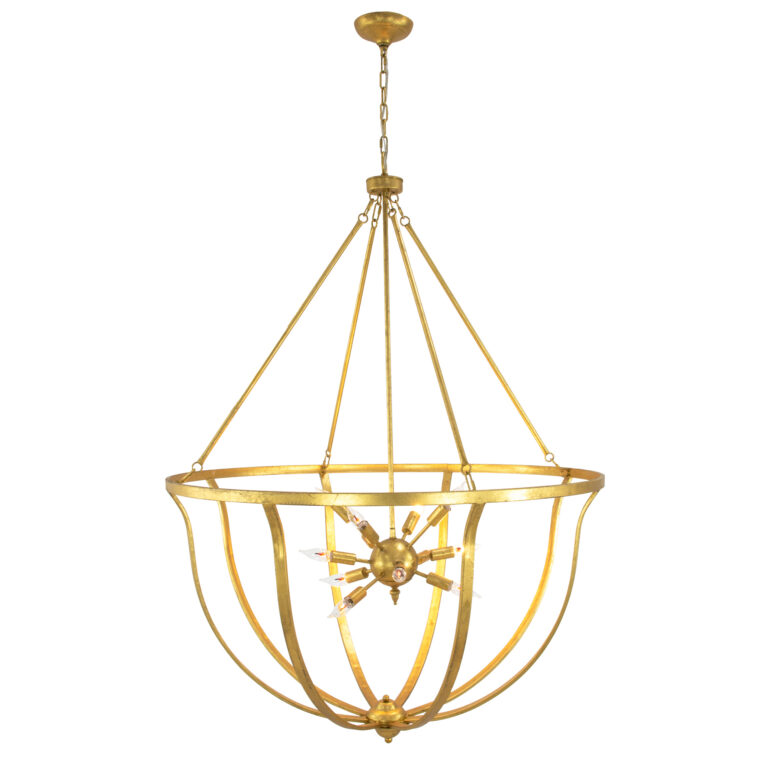 Maxime Gold Chandelier