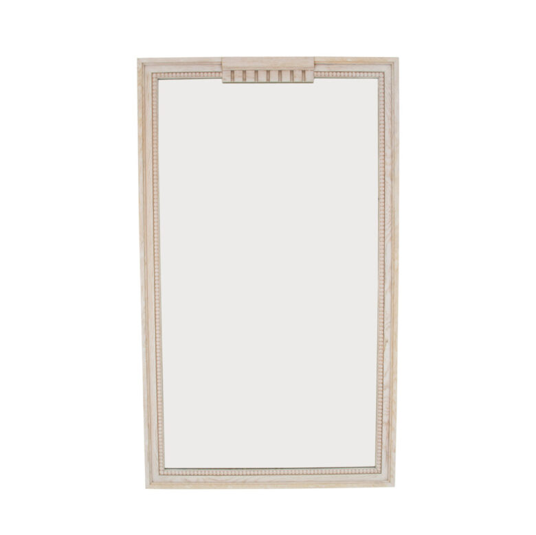 Salome Light Oak Mirror- Lillian Home