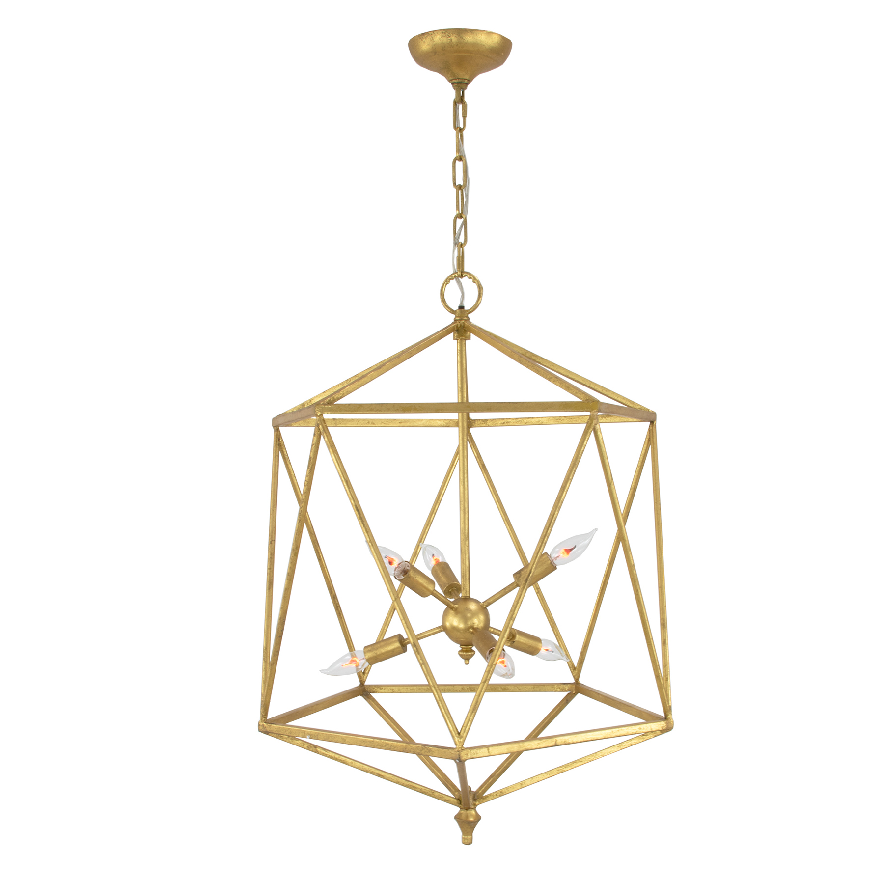 Victor Gold Chandelier- Lillian Home
