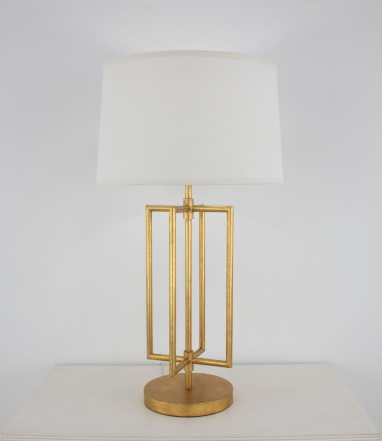 Zeo Gold Table Lamp - Image 5