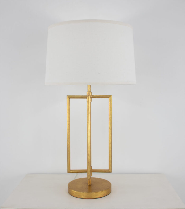 Zeo Gold Table Lamp - Image 6