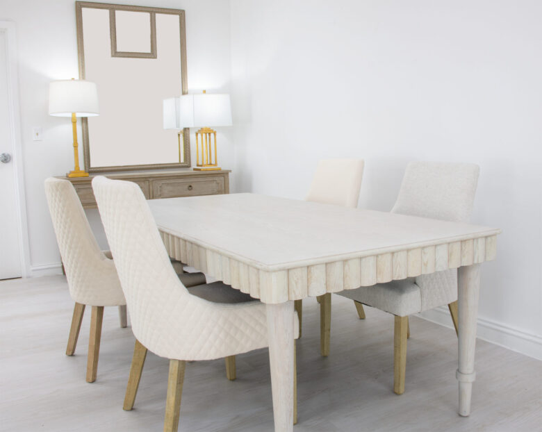 Anne Light Oak Dining Table - Image 5