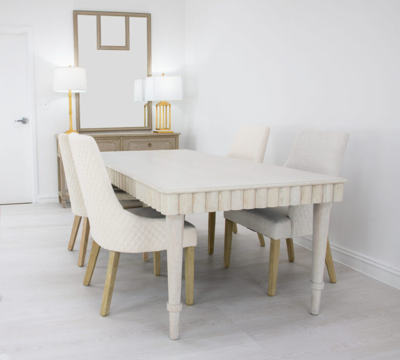 Anne Light Oak Dining Table - Image 4