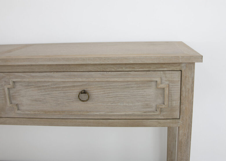 Dion Oak Console Table - Image 3