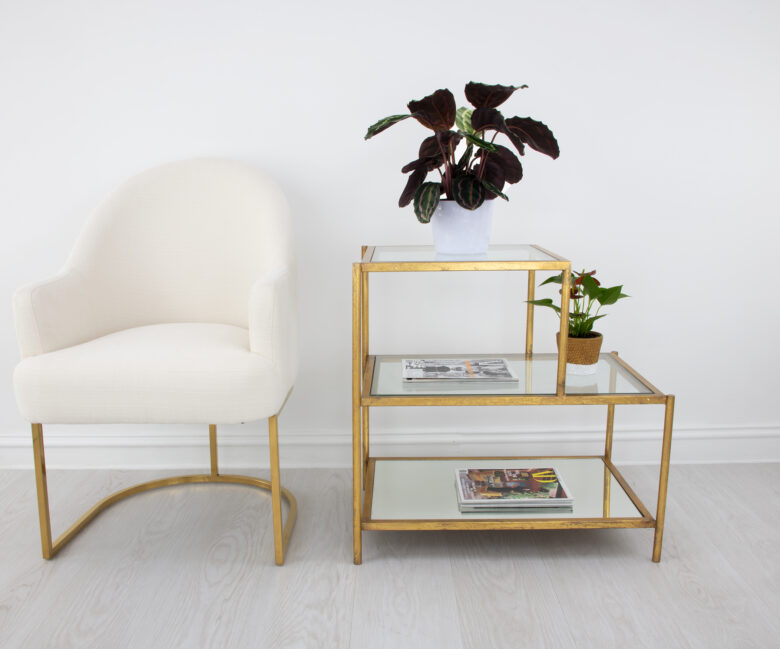 Hanna Gold Side Table - Image 7