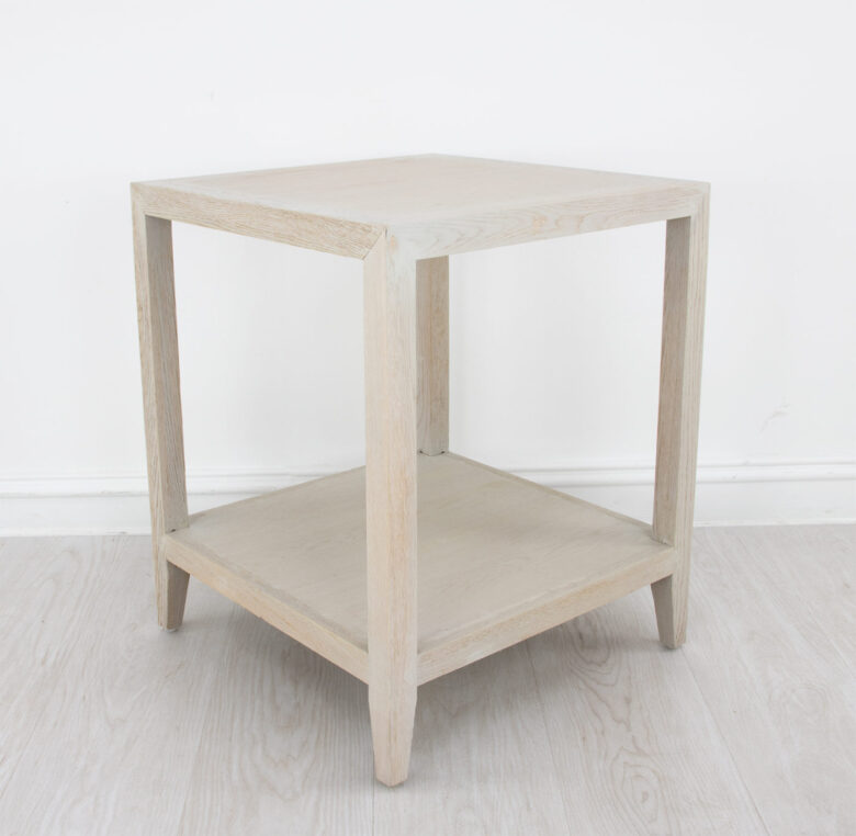 Noel Square Oak Side Table - Image 3