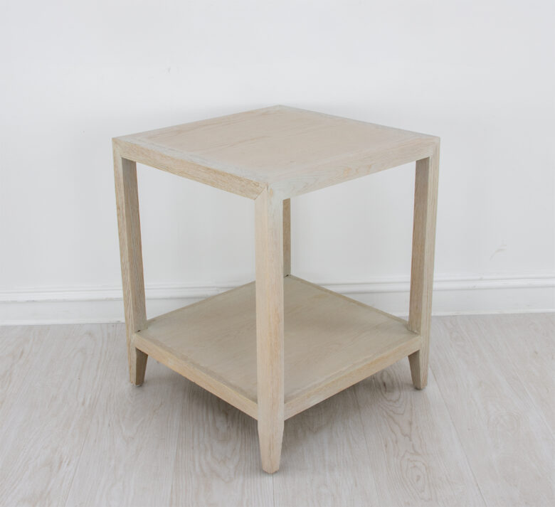 Noel Square Oak Side Table - Image 4