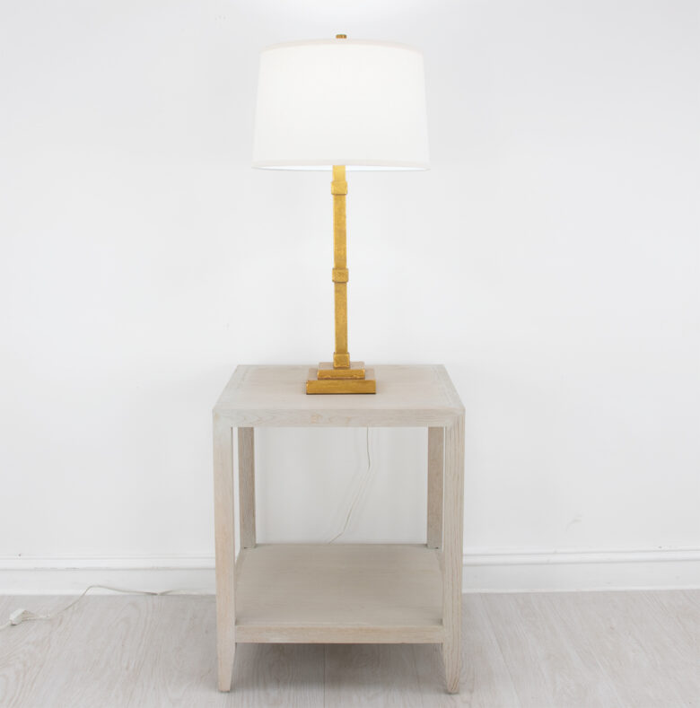 Noel Square Oak Side Table - Image 2