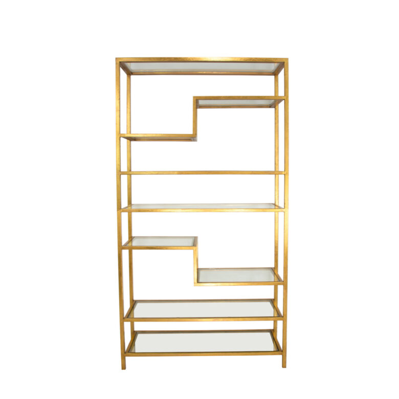 Octavia Gold Shelf- Lillian Home