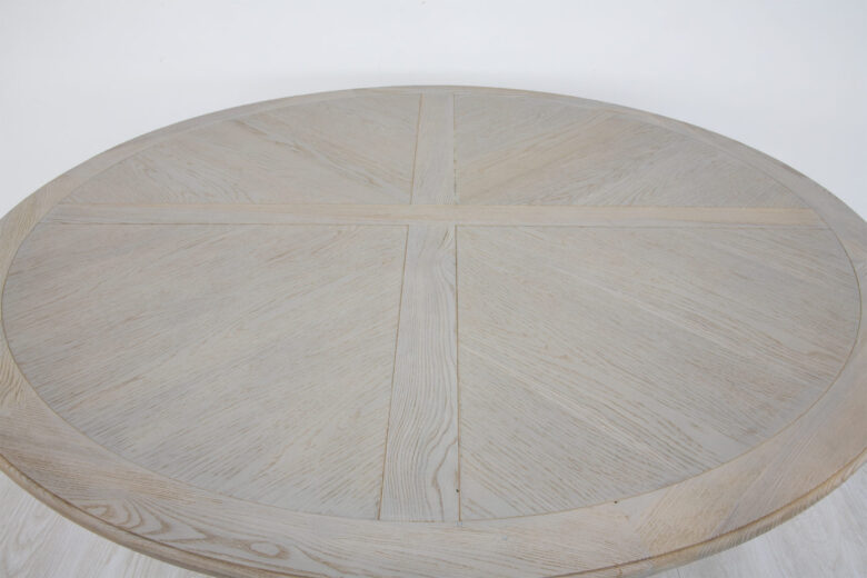 Olivia Oak Round Dining Table - Image 4