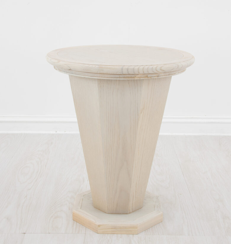 Olivia Oak Side Table - Image 3