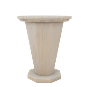 Olivia Oak Side Table- Lillian Home