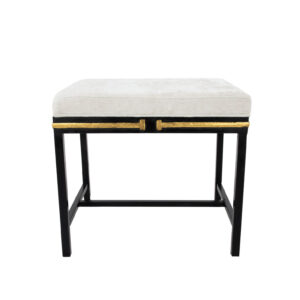 Tiffany Black & Gold Bench- Lillian Home