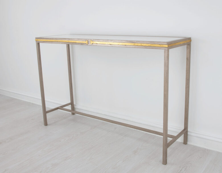 Tiffany Champagne & Gold Console Table - Image 2