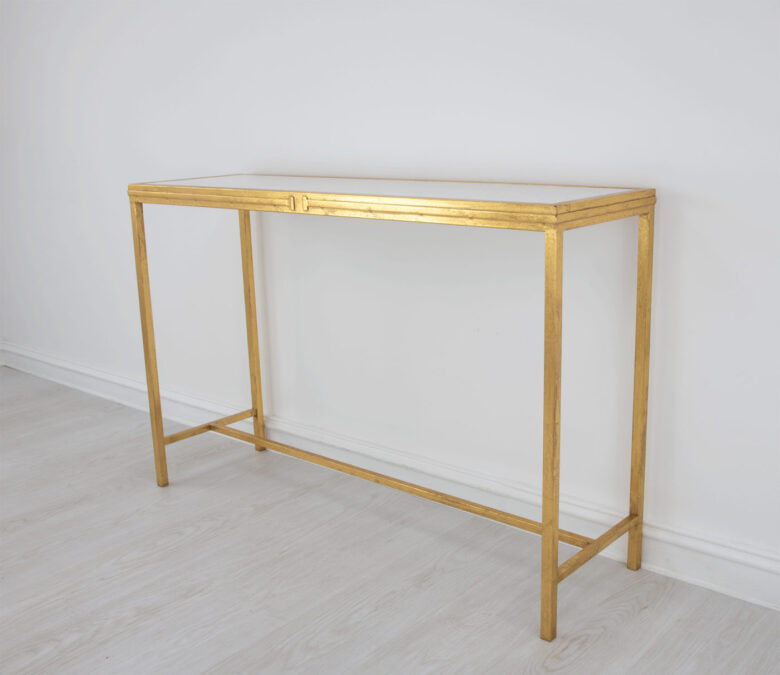 Tiffany Gold Console Table - Image 2