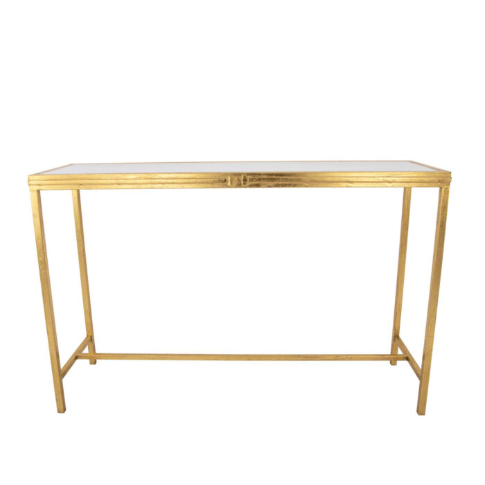 Tiffany Gold Console Table- Lillian Home