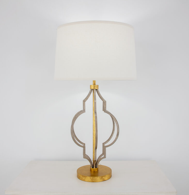 Luna Champagne & Gold Table Lamp - Image 5