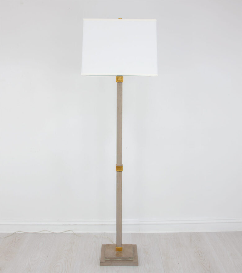 Swist Champagne & Gold Floor Lamp - Image 3