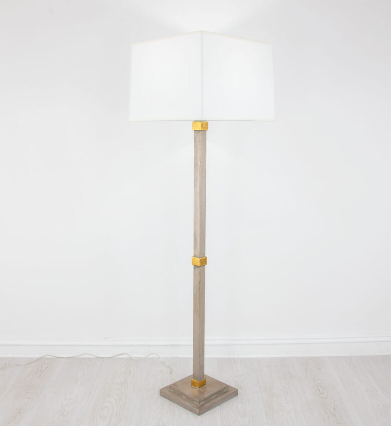 Swist Champagne & Gold Floor Lamp - Image 4