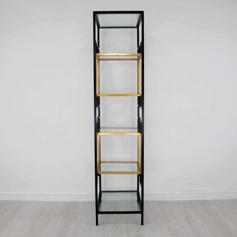 Bullani Black & Gold Small Shelf - Image 5