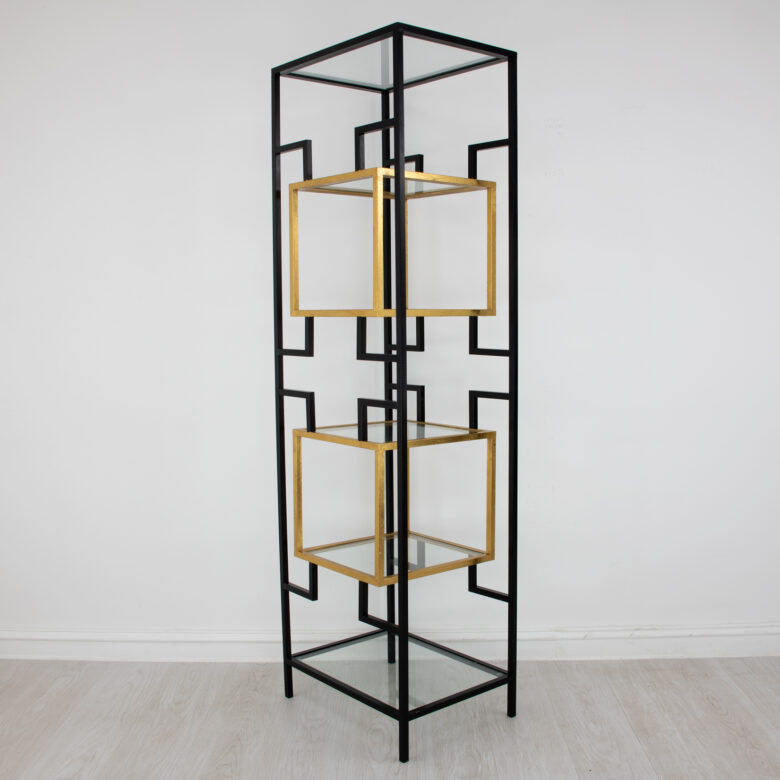 Bullani Black & Gold Small Shelf - Image 6