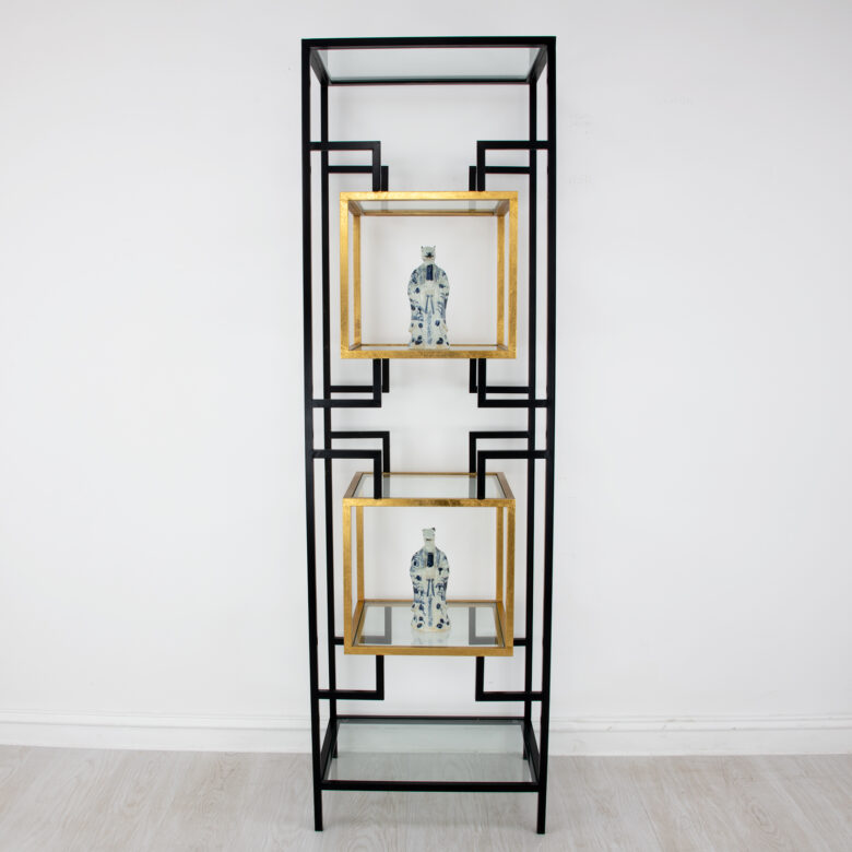 Bullani Black & Gold Small Shelf - Image 9