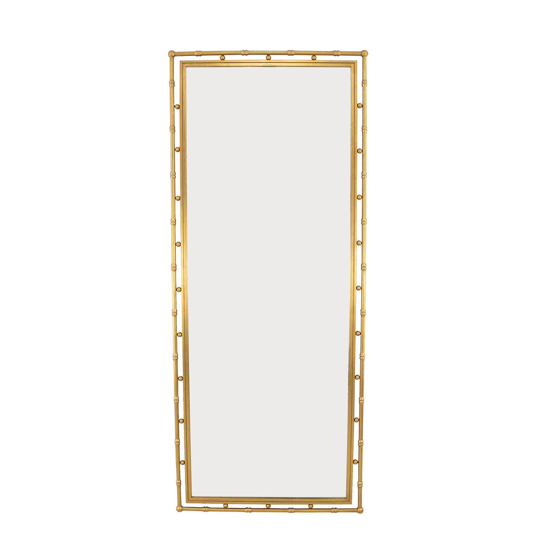 Jamison Gold Full Length Mirror- Lillian Home