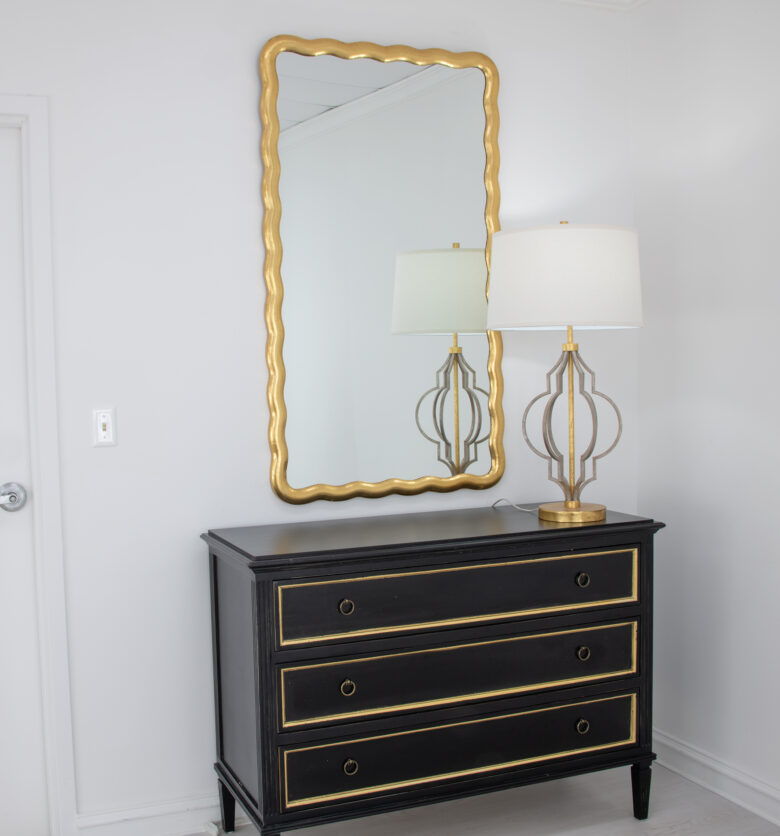 Melody Gold Wall Mirror - Image 3