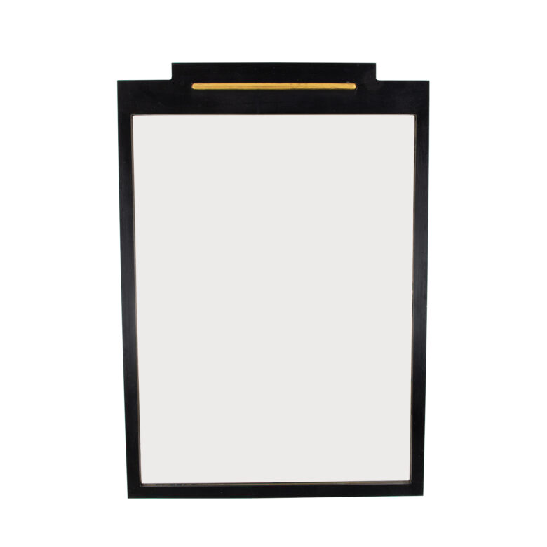 Ralph Black & Gold Wall Mirror- Lillian Home