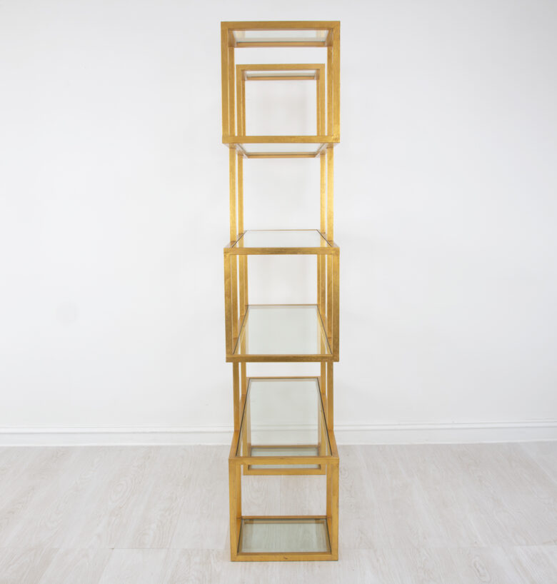 Soho Gold Box Cube Shelf - Image 4