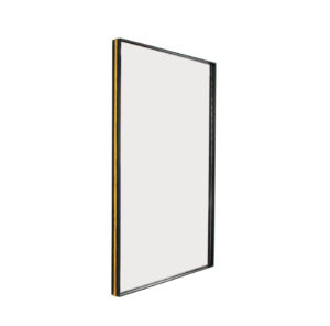 Sonya Black & Gold Mirror- Lillian Home