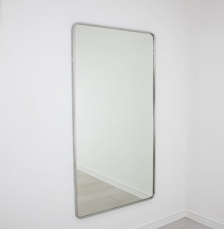 Bolu Silver Large Wall Mirror - Image 4