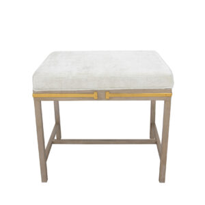 Tiffany Champagne & Gold Bench- Lillian Home