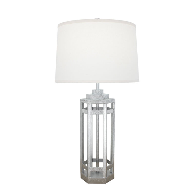 Vinci Silver Table Lamp- Lillian Home