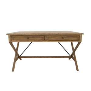 Jason Raw Oak Desk- Lillian Home