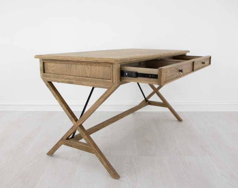 Jason Raw Oak Desk - Image 3