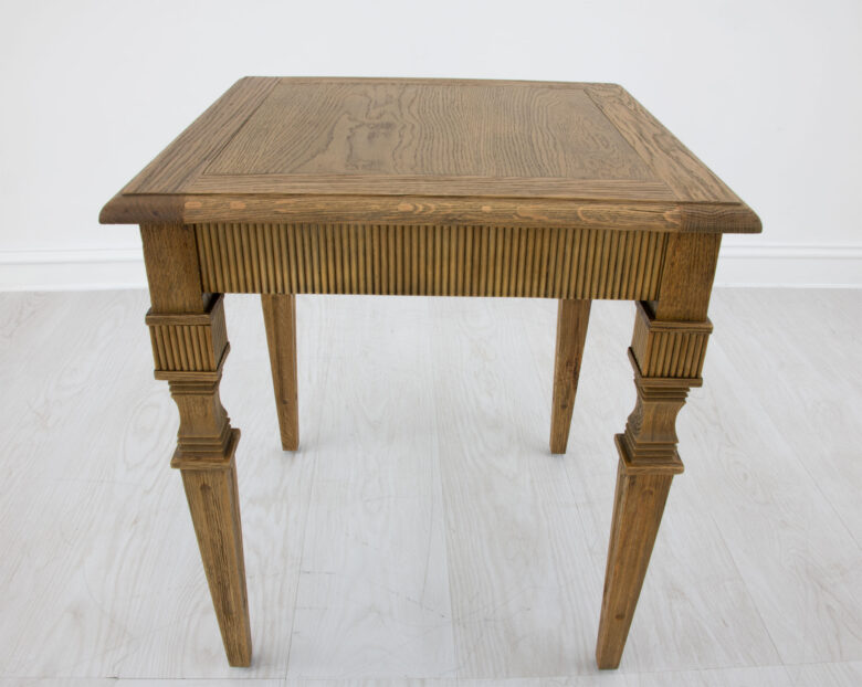 Mason Raw Oak Side Table - Image 2