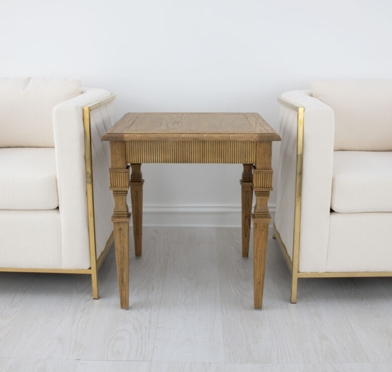 Mason Raw Oak Side Table - Image 6