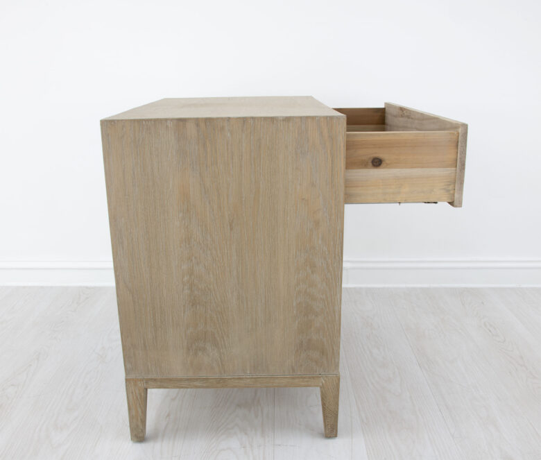 Sage Oak Wood Nightstand - Image 4