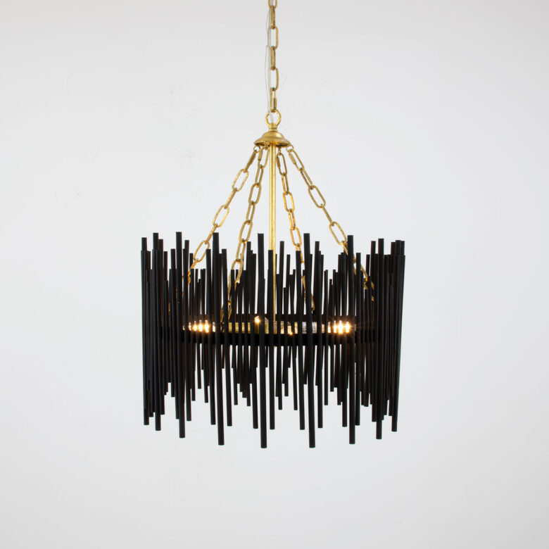 Atlas Black Small Chandelier - Image 6