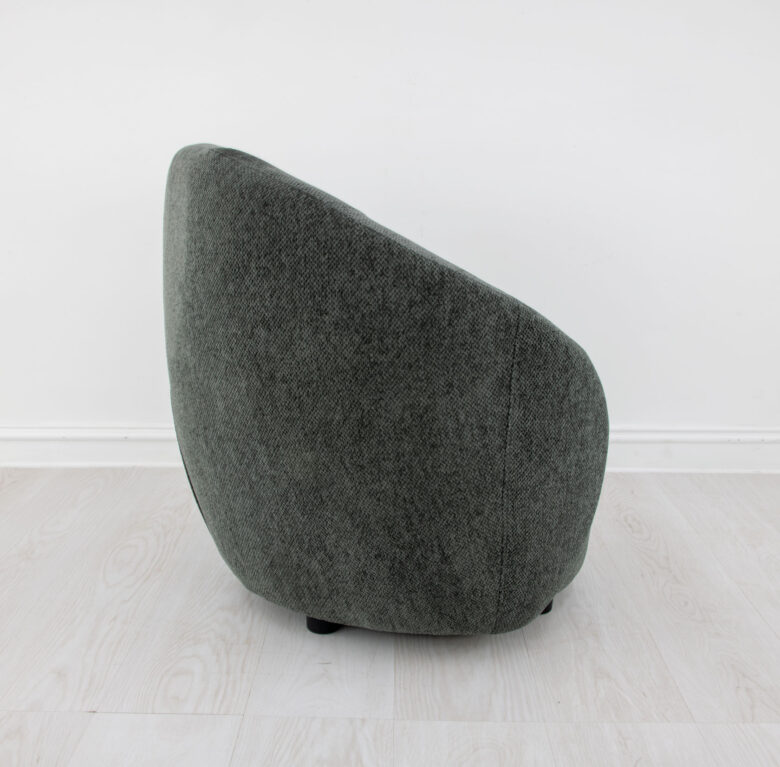 Kyle Grey Armchair - Image 3