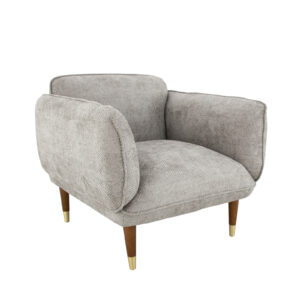 Lindsey Armchair Smokey Grey- Lillian Home