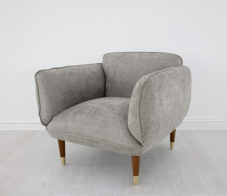 Lindsey Armchair Smokey Grey - Image 4