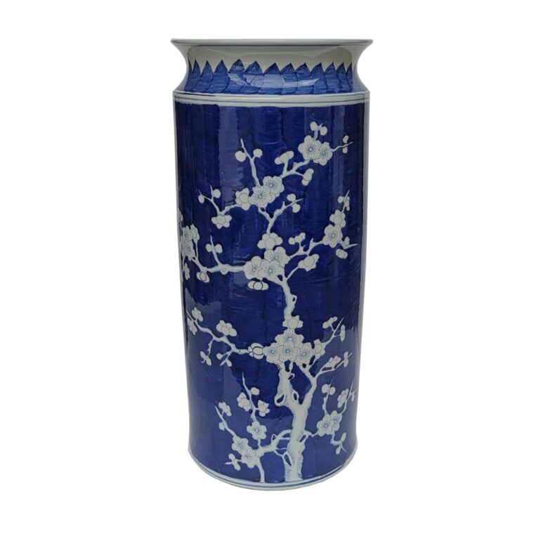 Blue Plum Blossom Umbrella Stand