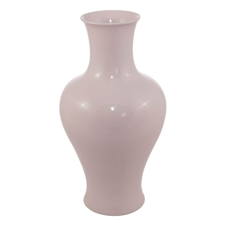 Blush Pink Fishtail Vase Medium